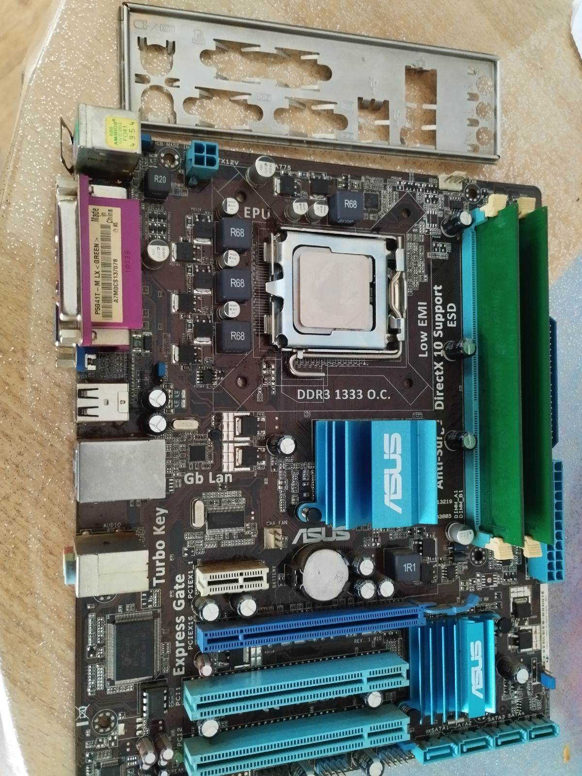 Barrette RAM 4Go DDR3 1333MHz Pour Carte Mère Asus P5G41T-M LX - Neuf, Garantie Vie