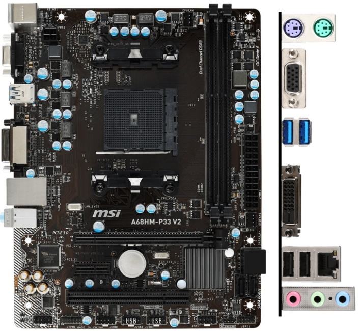 Gigabyte Amd A8 Processor Compatible Motherboard Amd A8 7600