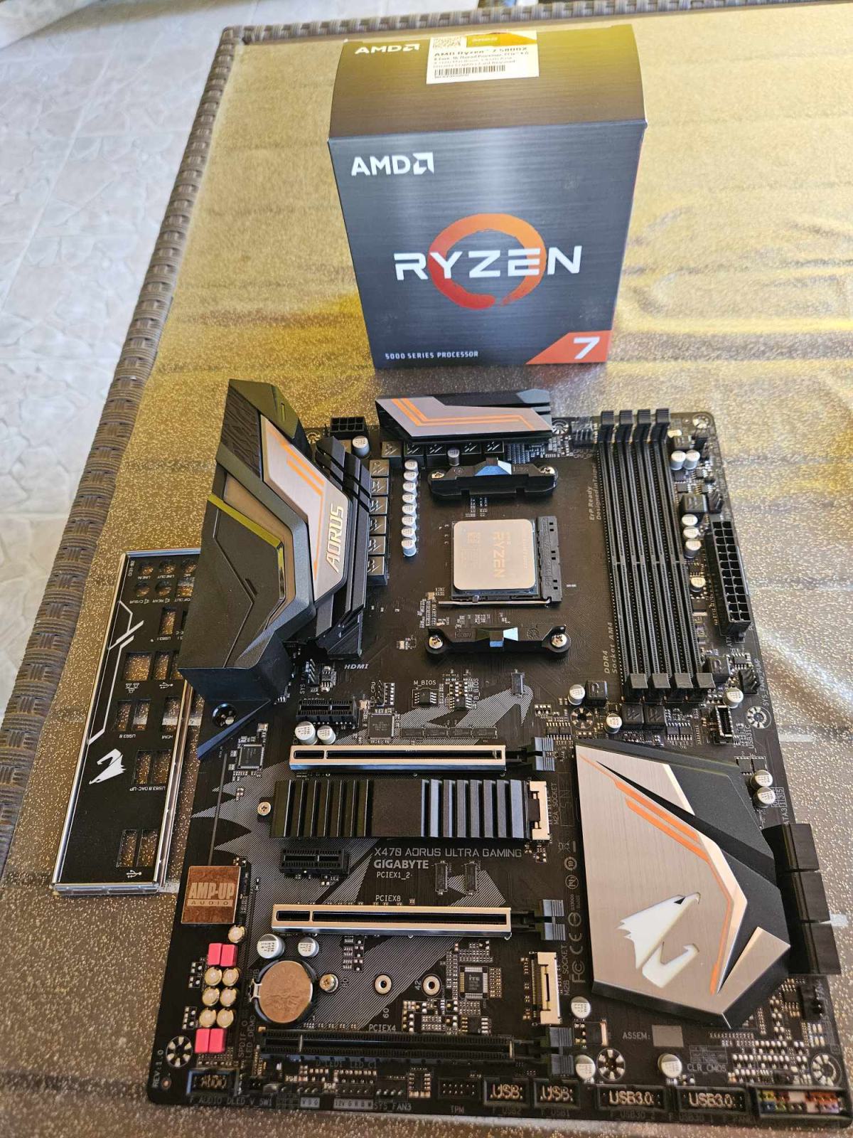 Motherboard Gigabyte Gigabyte X470 Aorus Ultra Gaming Compatible