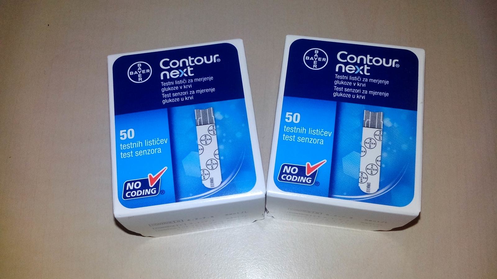 Merac Secera Trakice za mjerenje šećera u krvi Bayer contour next, ZG