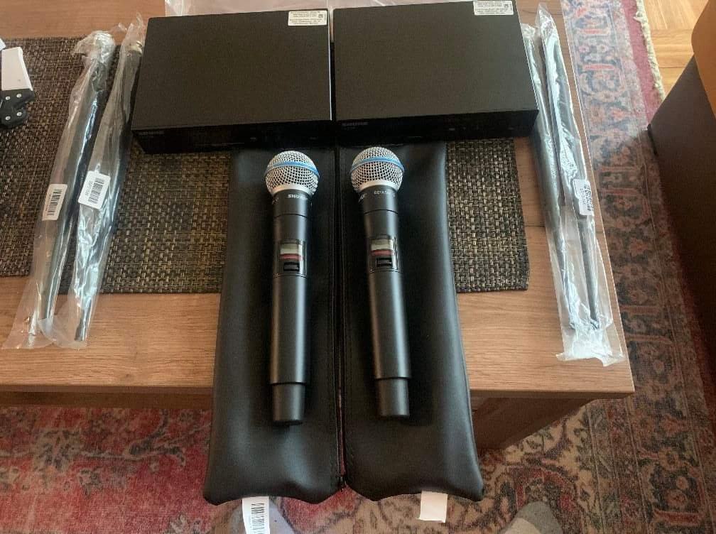 SHURE QLXD 24 BETA 58A G50 USA Model