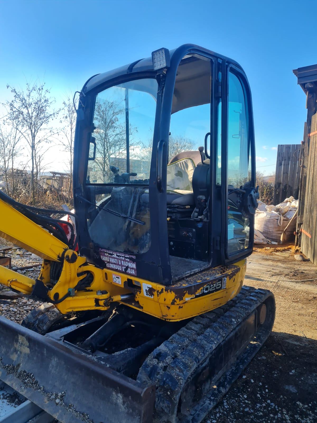 thumbnail image 2 of JCB 8025 ZTS Mini Digger Decal Set - Full Graphics Kit 2 of 6