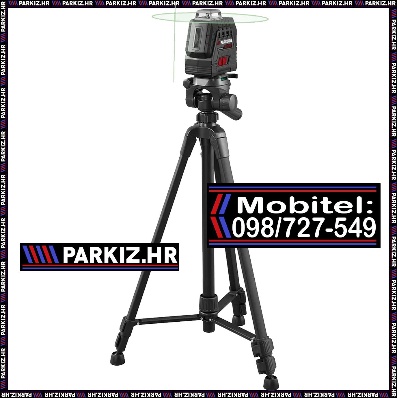 Niveau Laser Croisé Parkside Performance PKLLP 360 B3 - Sans Fil