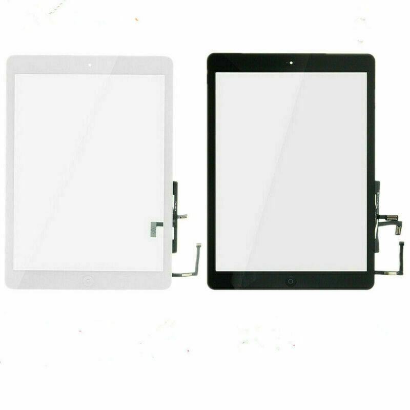 thumbnail image 2 of Screen Replacement Kit For IPad Air 1 1st Generation A1474 A1475 A1476 Touch Screen Digitizer Glass Panel With Home Button Repair Parts For IPad 5 Touchscreen Free Tools (White 2 of 12