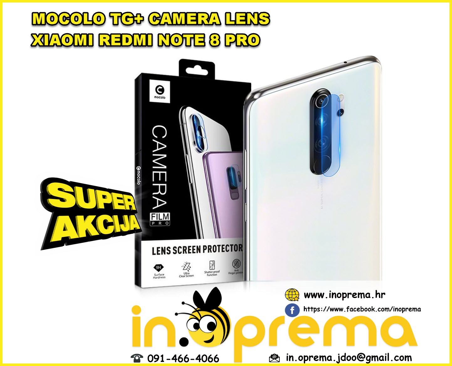 Staklo kamere za Xiaomi Redmi Note 8 Pro