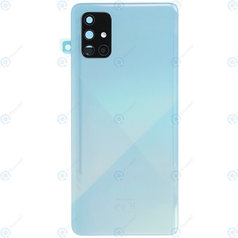 Poklopac za Samsung A715F/Galaxy A71 + staklo kamere Blue SPO SH