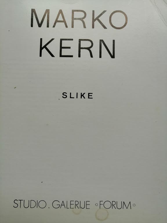 Marko Kern, katalog