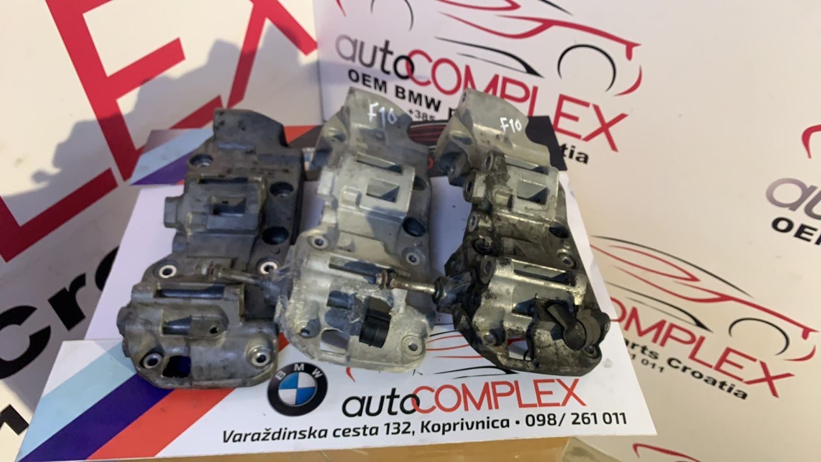 BMW 5 Series Alternator Support Bracket Belt 8506863 F10