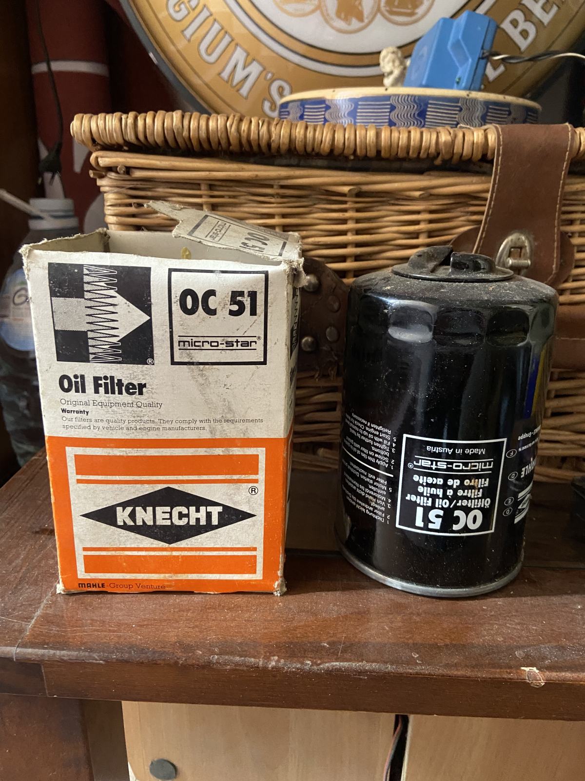 5X Original MAHLE / KNECHT Filtro Olio OC 145 + SCT Pulizia Motore