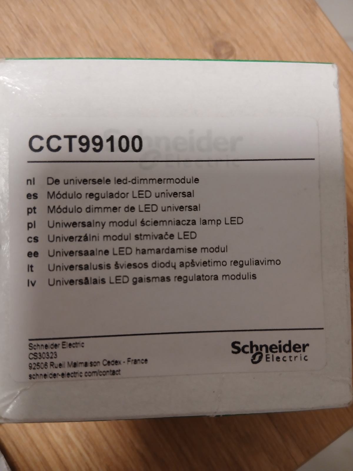 univerzal LED DIMER SCHNEIDER