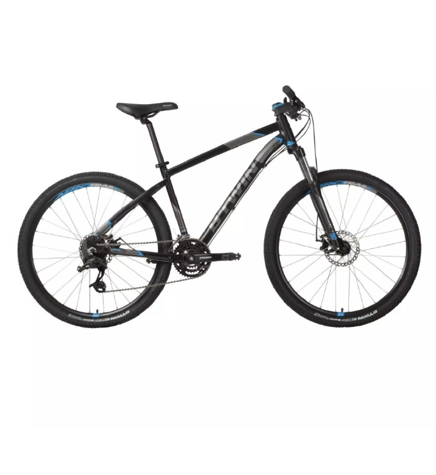 Kalinga Ashok Black Denim Cycling Shorts Kalinga Ashok Decathlon