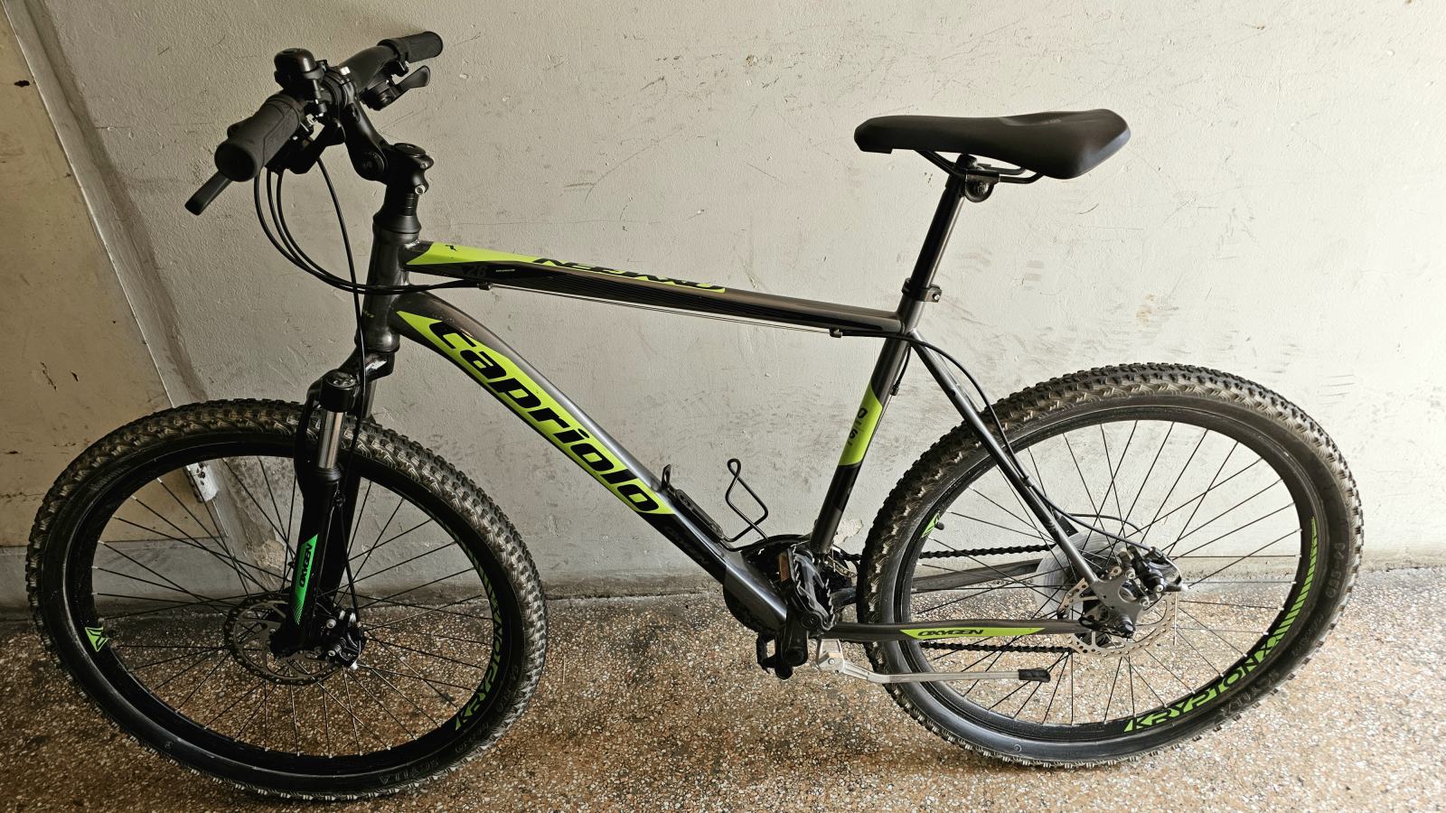 MTB Capriolo Oxygen 26 Zeleno siva