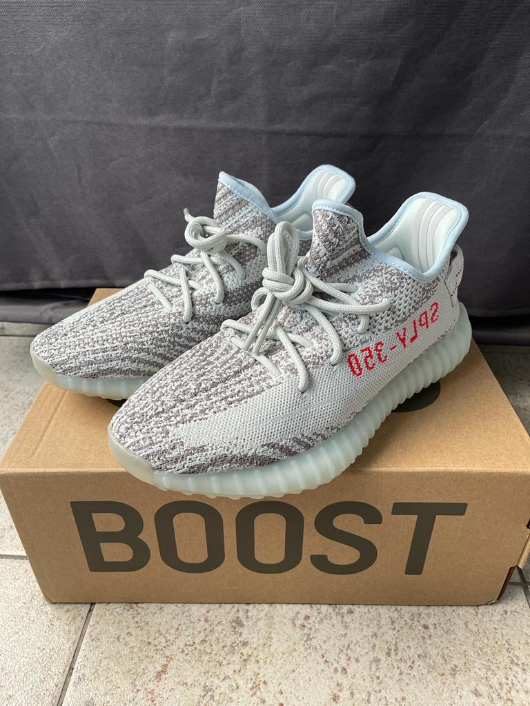 adidas yeezy boost blue tint
