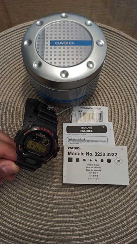 Cassa Di Ricambio Per Casio G-Shock DW-6900 - Colore Blu (senza Etichette) - Prodotto Nel Regno Unito