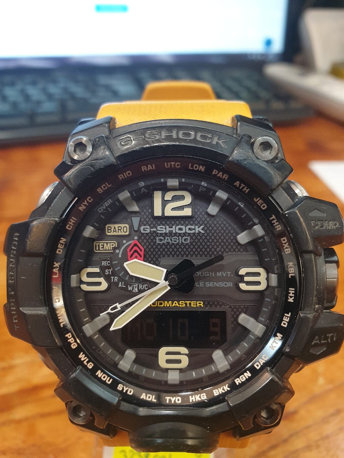 Rondelles Casio D'origine Pour Vis - GWG-1000-1A, 1A3, 1A9 - NEUF