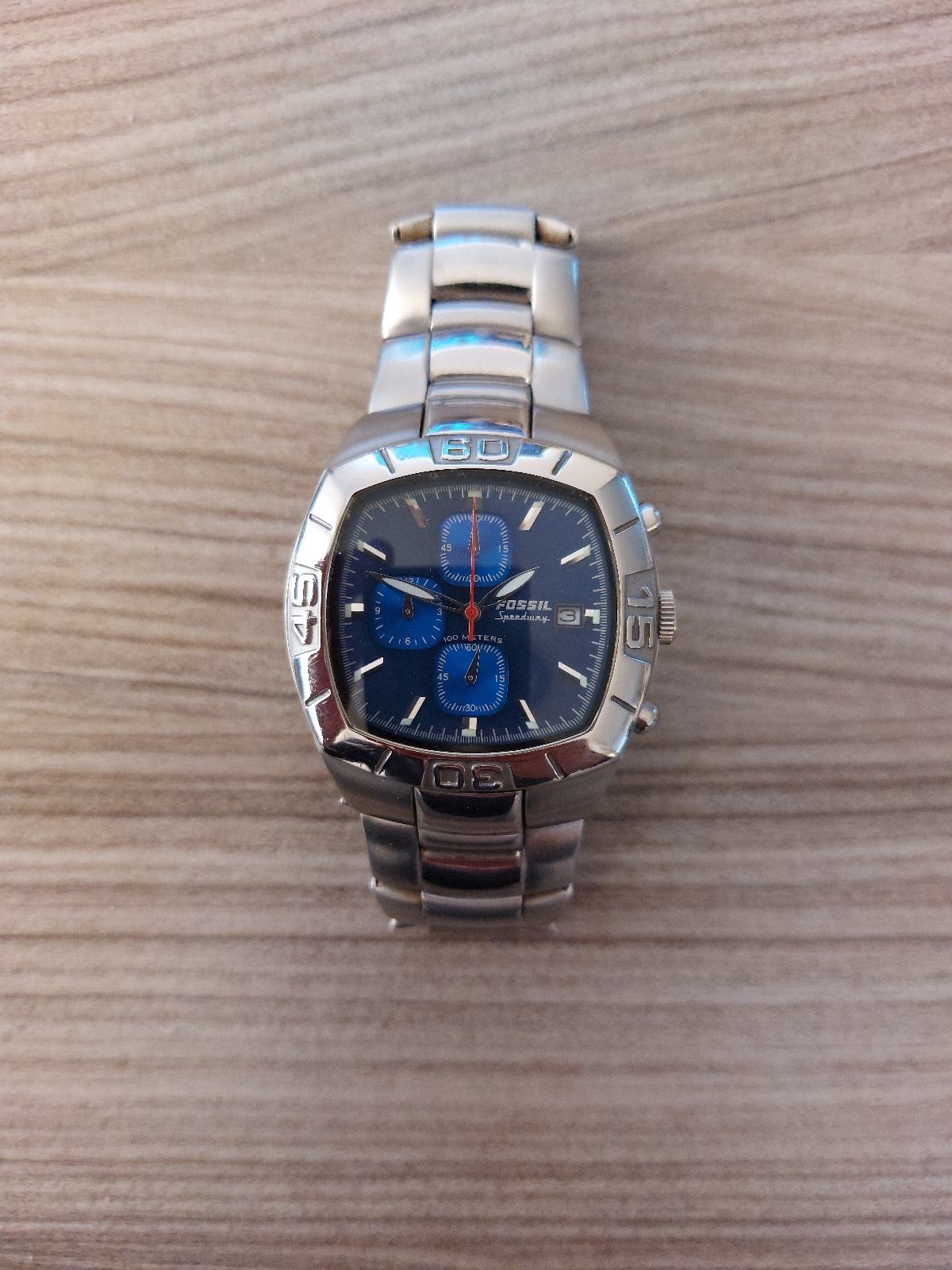 Fossil Speedway Fossil Titanium Fossil Speedway Men's Blue