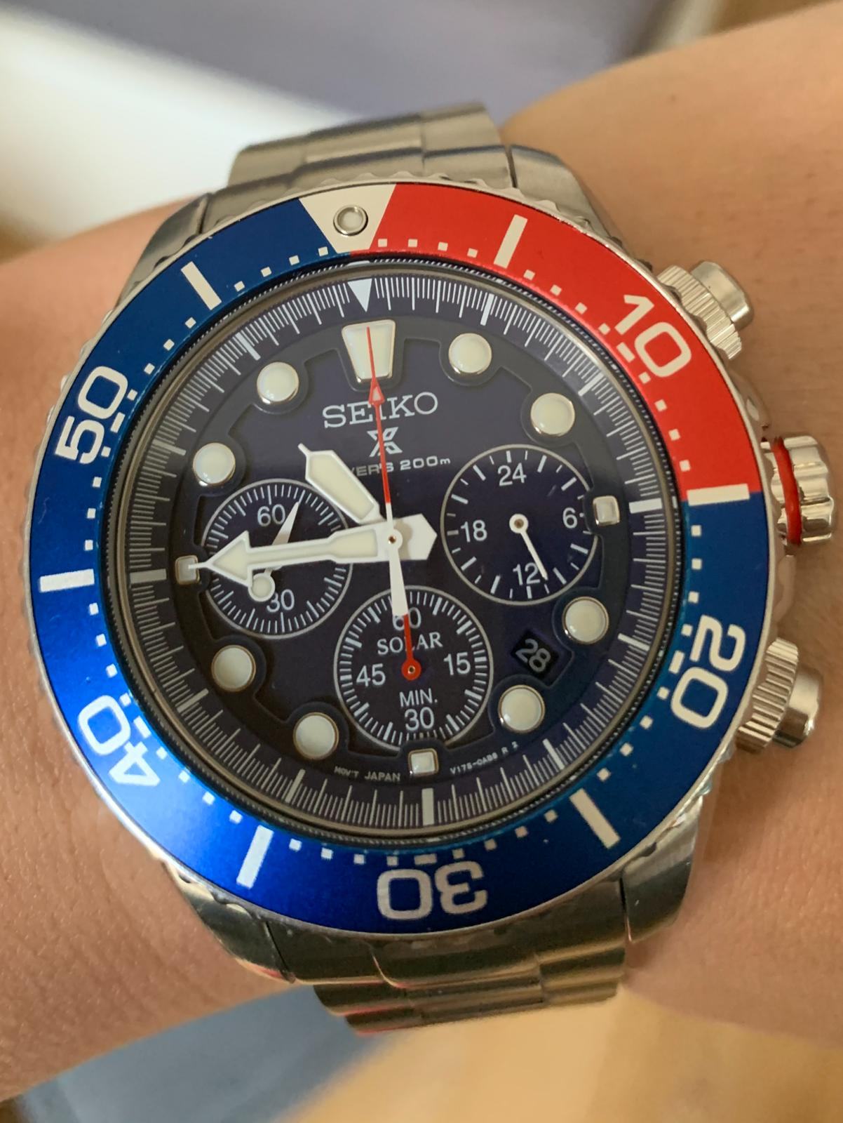 Seiko Watch Ssc031 20mm Super-O Boyer Watch Band Compatible With