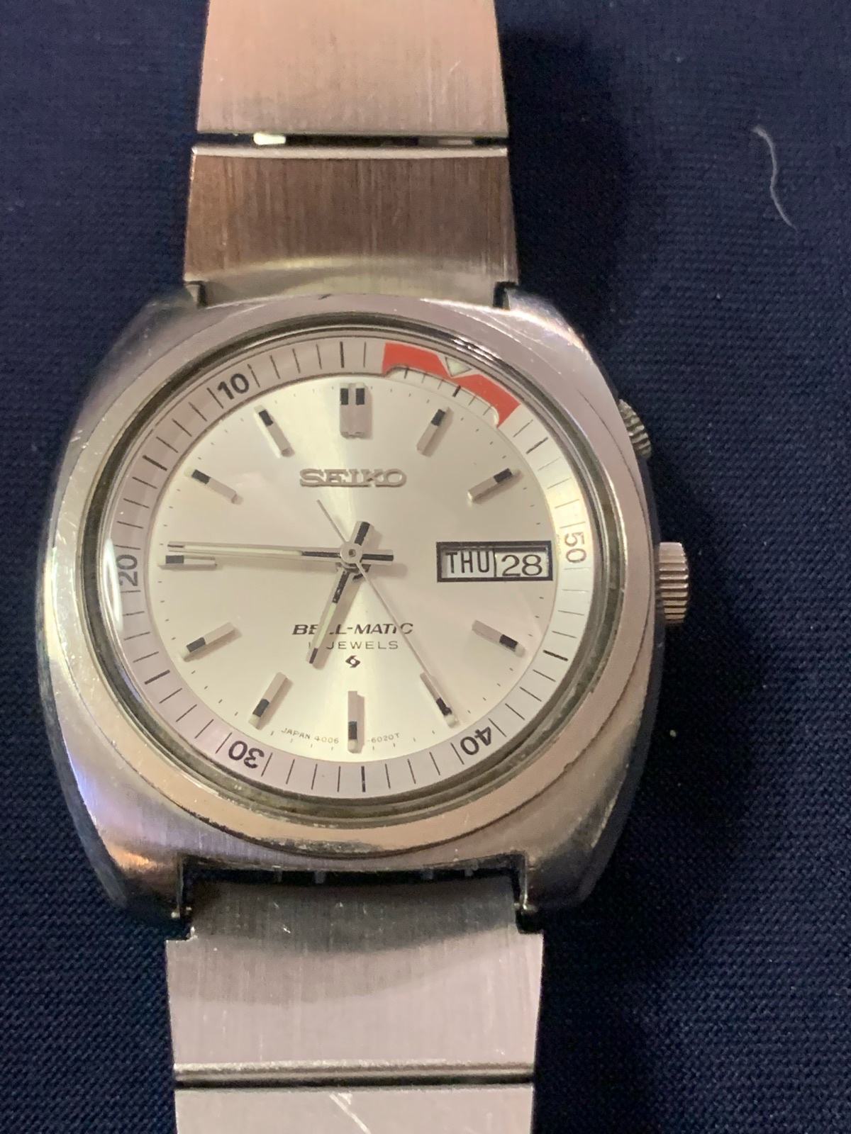 Tige De Remplacement Pour Seiko Bellmatic 4005/4006 - Neuve Avec étiquettes, Mouvement Automatique