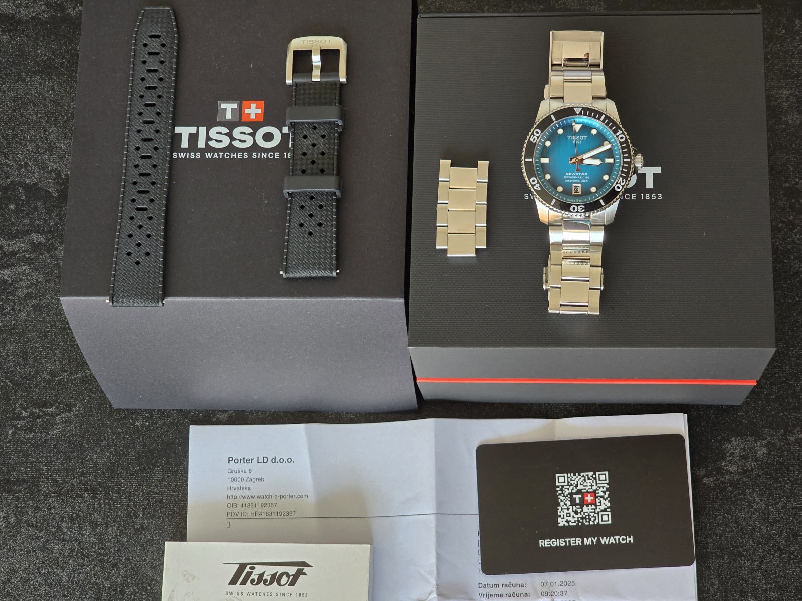 Tissot Seastar 1000 Powermatic 80 40mm TISSOT Ref T120.807.11.091.00