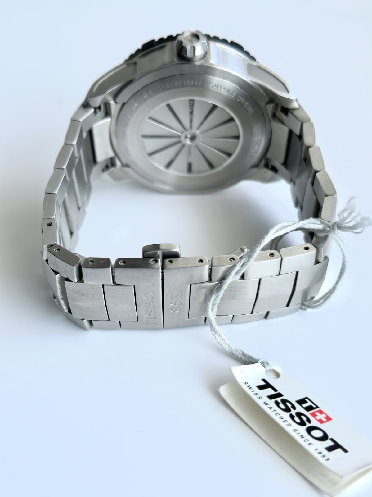 Bracelet De Montre Tissot Navigator En Acier - Maillons D'origine, Référence TI4521, Occasion