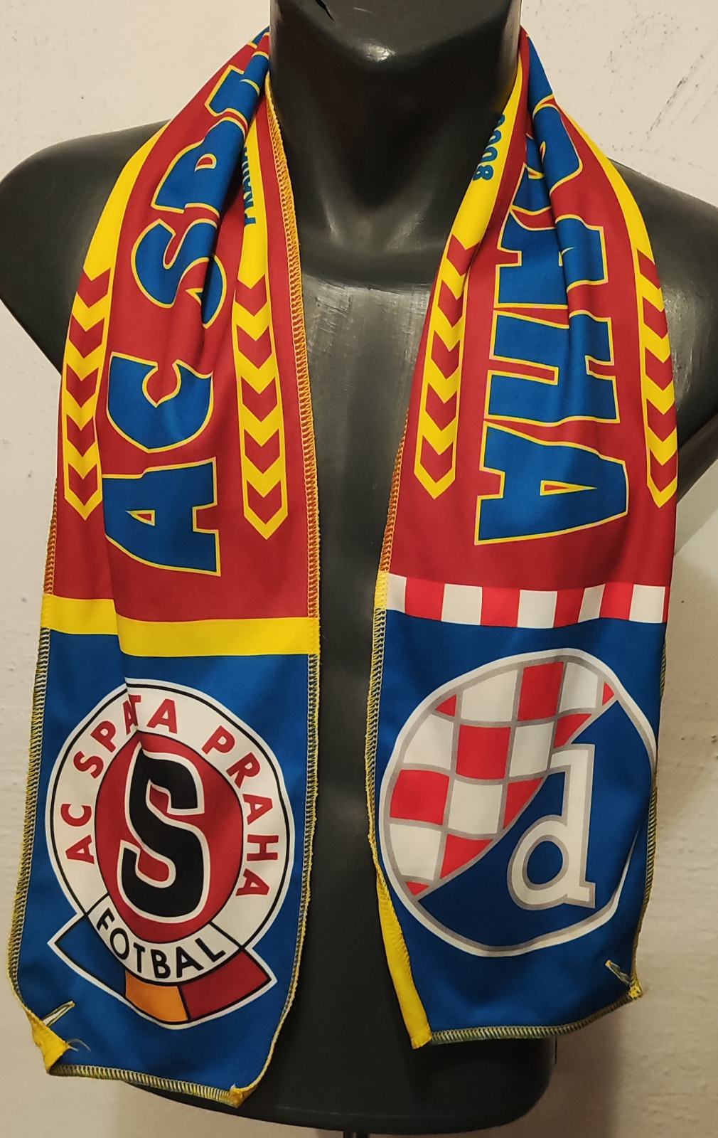Écharpe St Etienne Vs Olympiacos – UEFA Cup 2008-09 – Scarf Collector