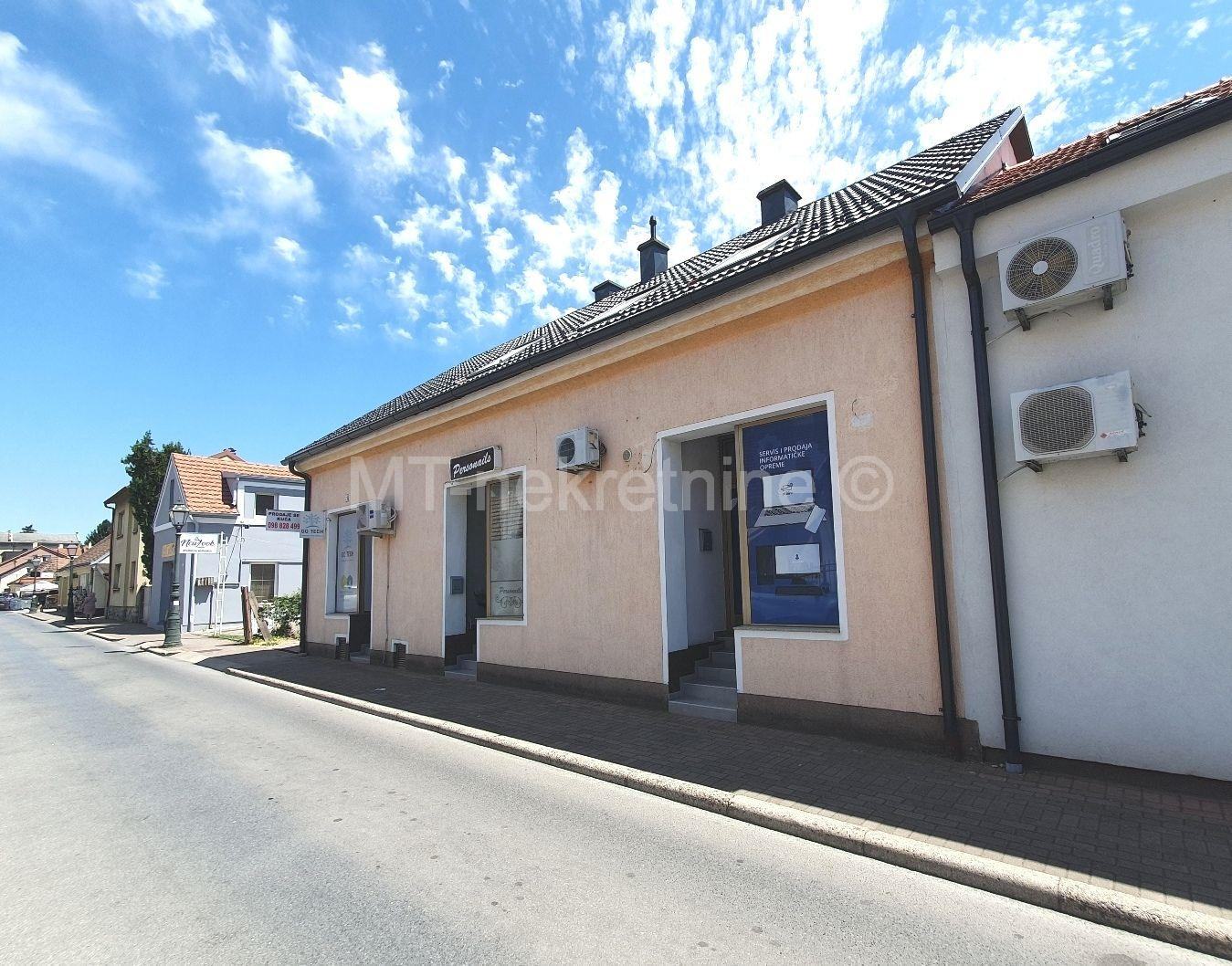 Bjelovar, centar, stambeno-poslovna građevina (1 stan i 3 poslovna pro