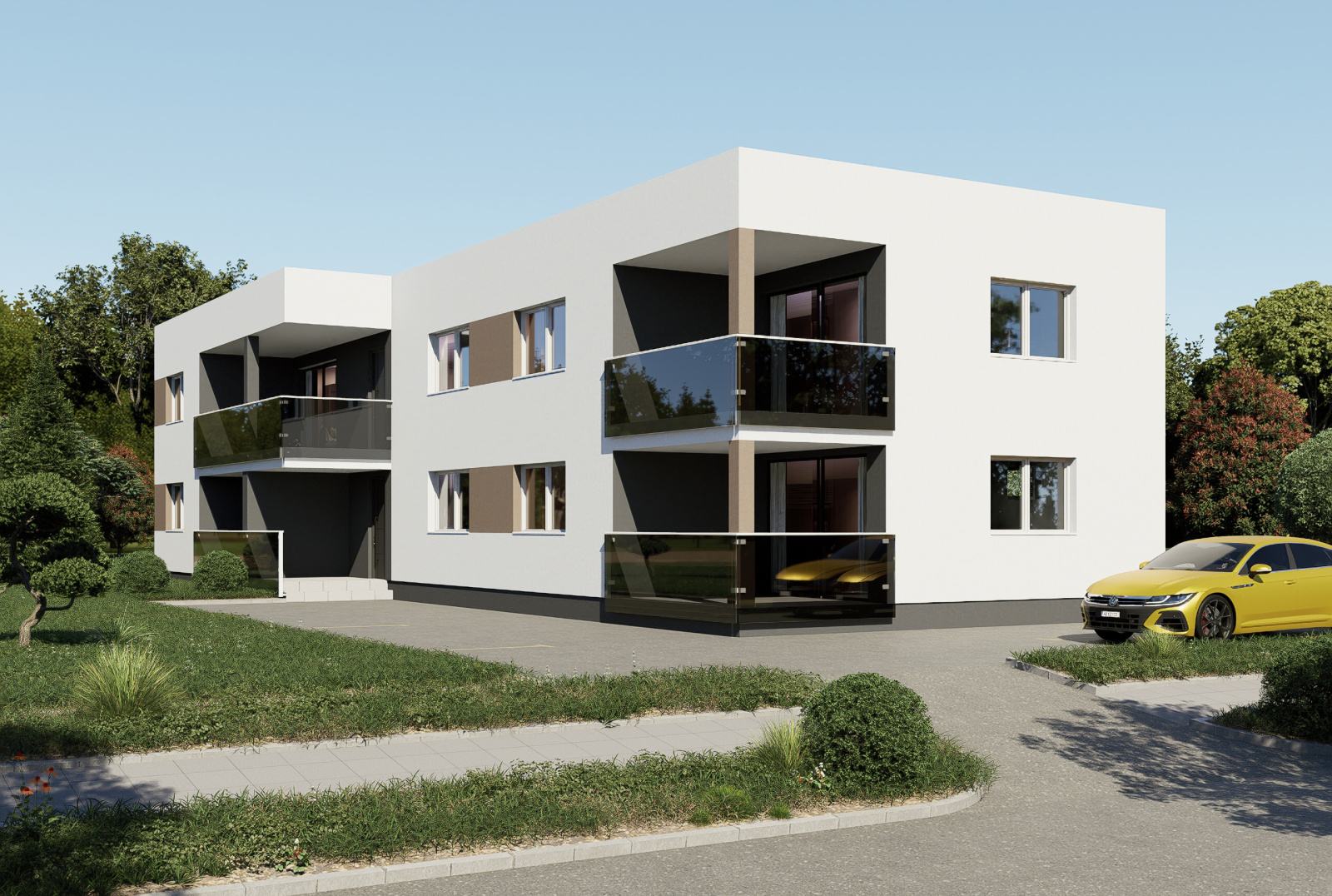 BJELOVAR / ŠIRI CENTAR - STAN U IZGRADNJI 77,5m2 2S+DB - POVOLJNO