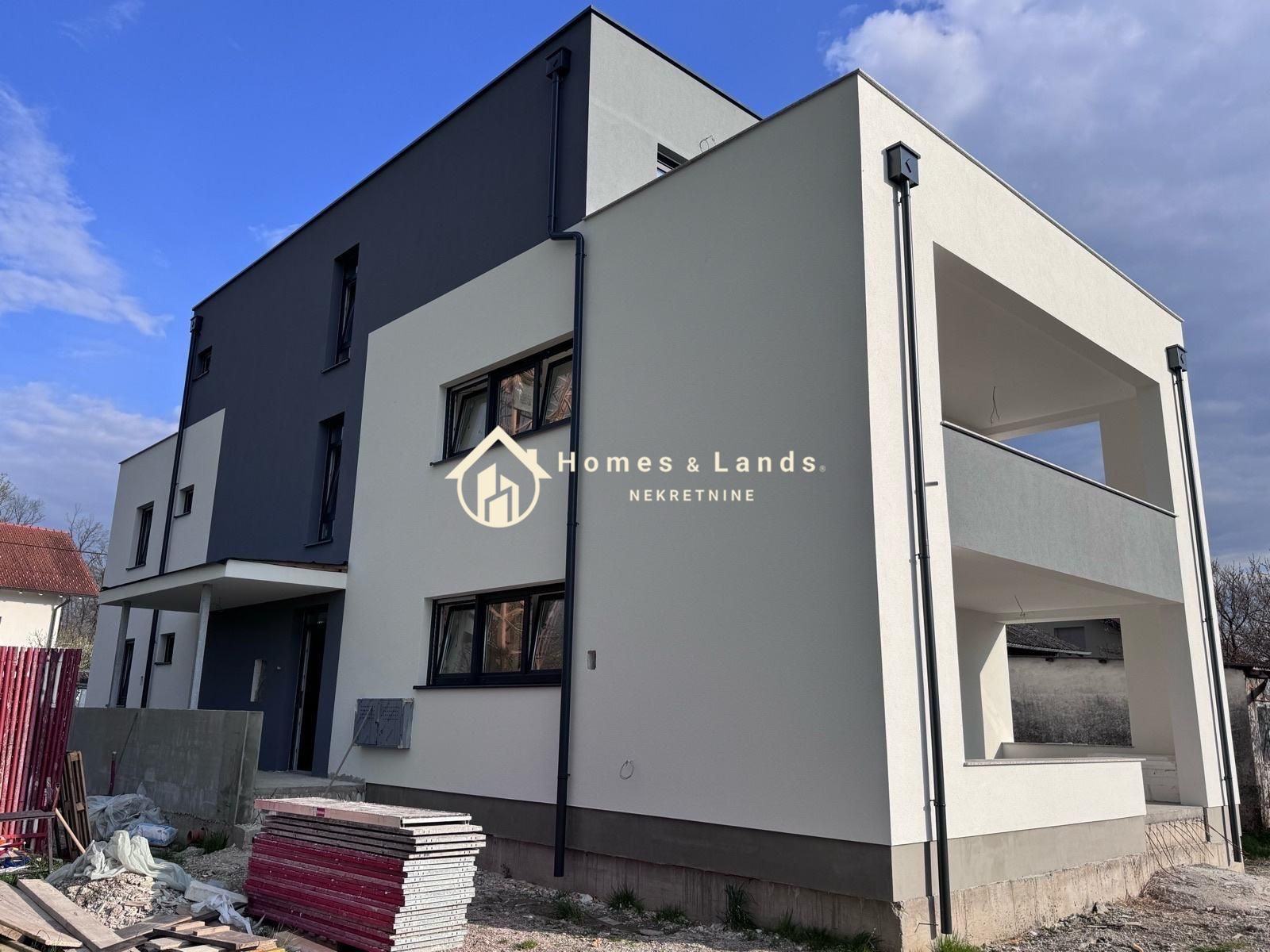 Dugo selo,4-soban stan(S1)140m2 s  prostranim vrtom s 3 strane + 2 PM