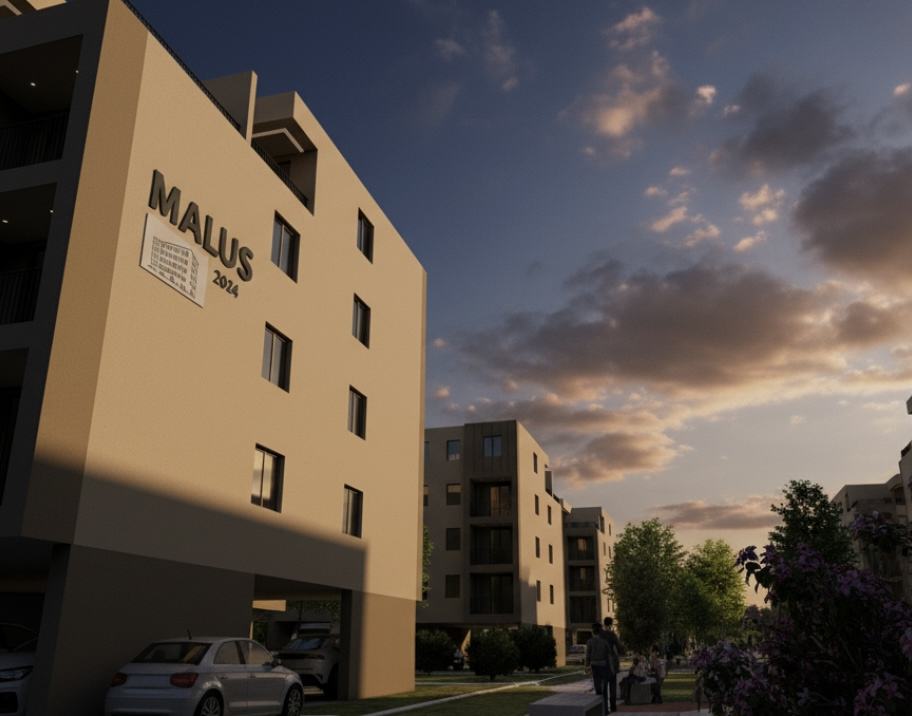 HARMONY PLAZA - Zgrada Malus, S18, 75,05 m2