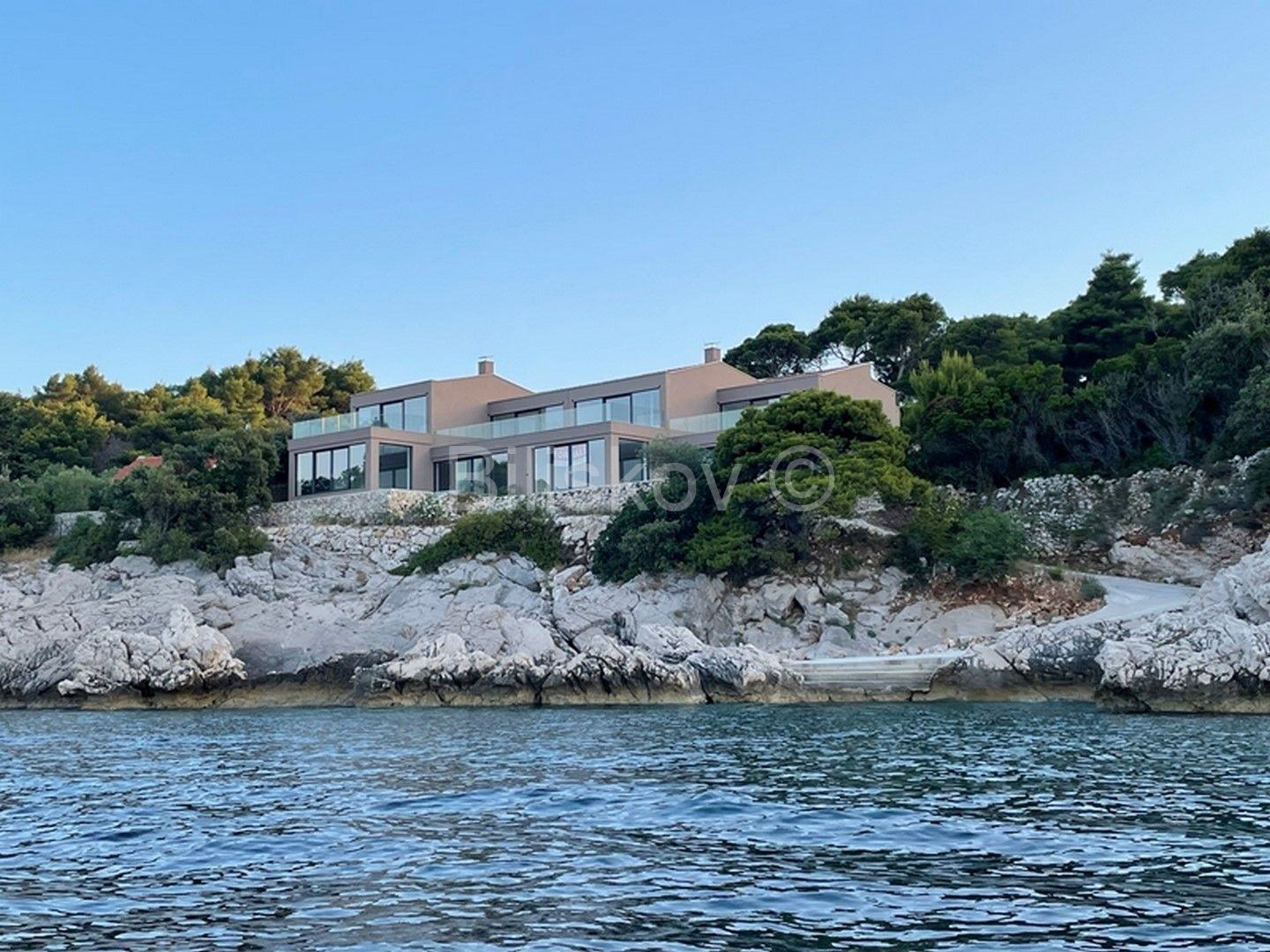 Luksuzna Vila, prodaja, Dubrovnik, Koločep, terasa, bazen