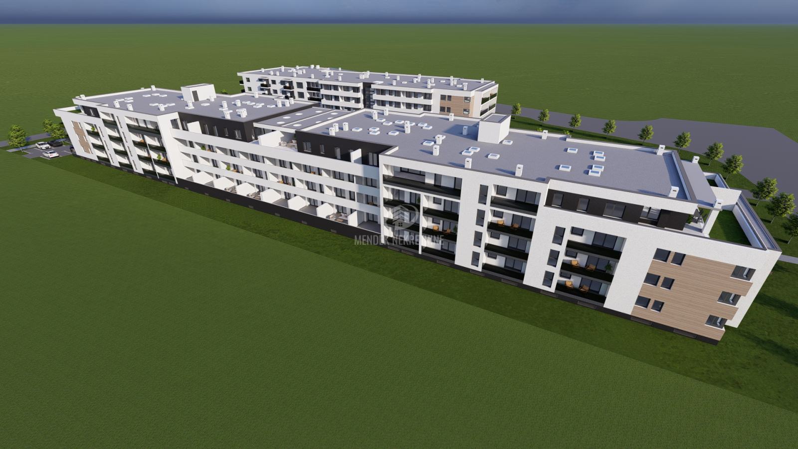Novogradnja u pretprodaji – 2S STAN, prizemlje, 57,13 m², Globetka, Ča