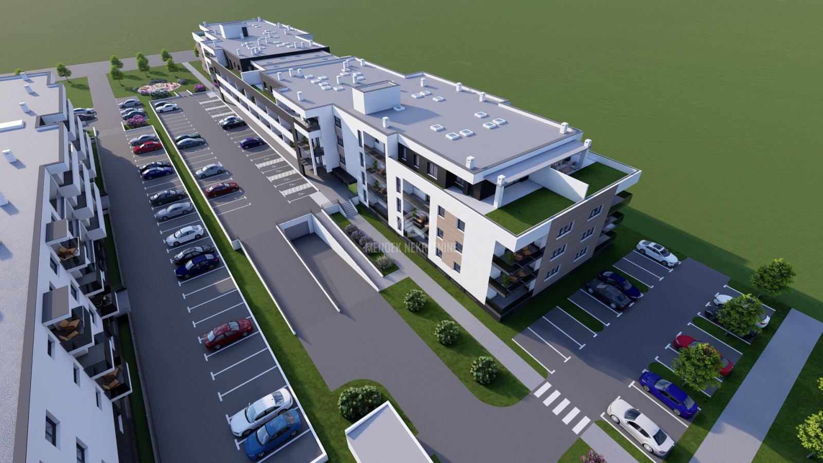 Novogradnja u pretprodaji – 3S STAN, prizemlje, 74,70 m², Globetka, Ča