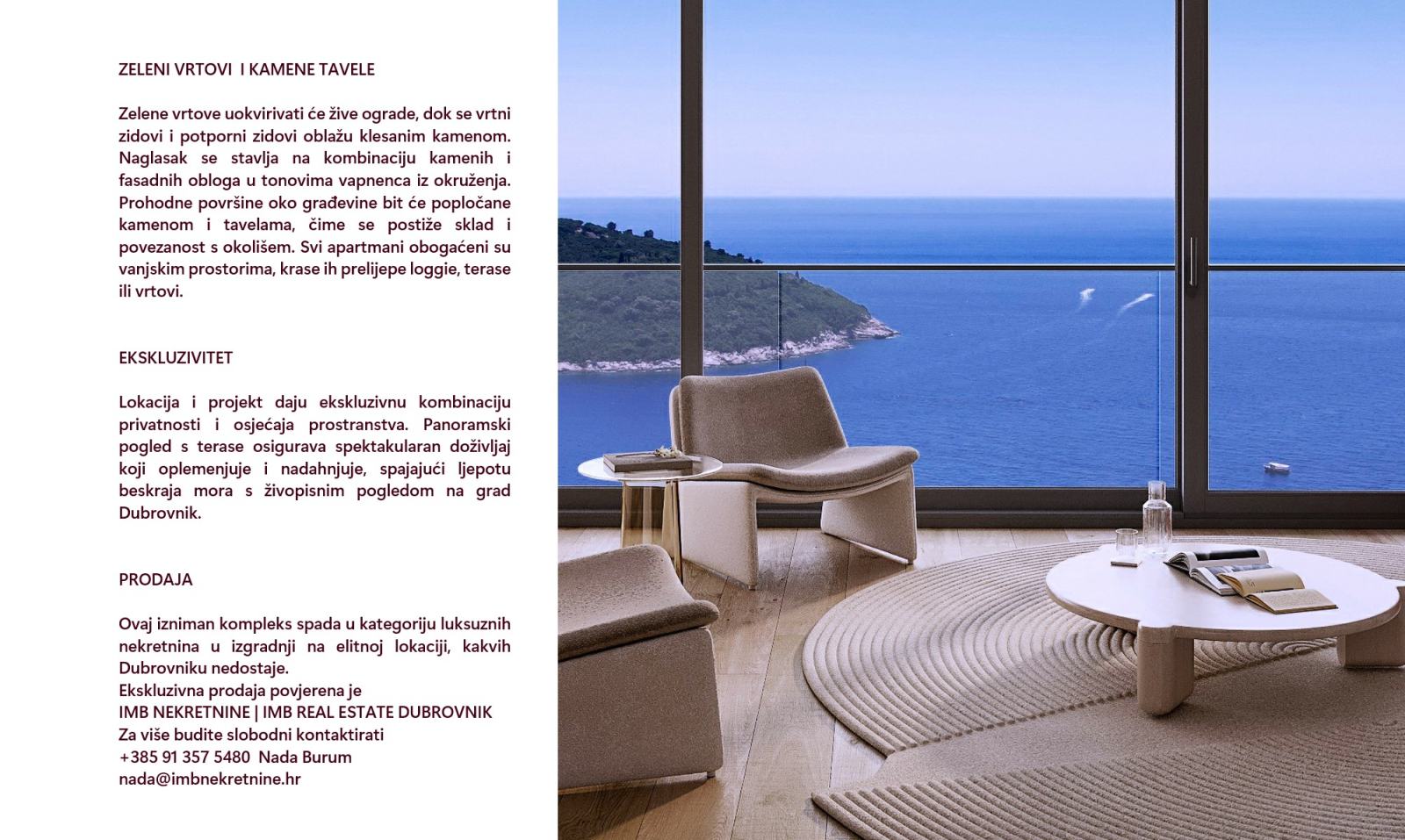 Stan 86 m2 PANORAMSKI SPEKTAKULARAN POGLED NA DUBROVNIK I MORE