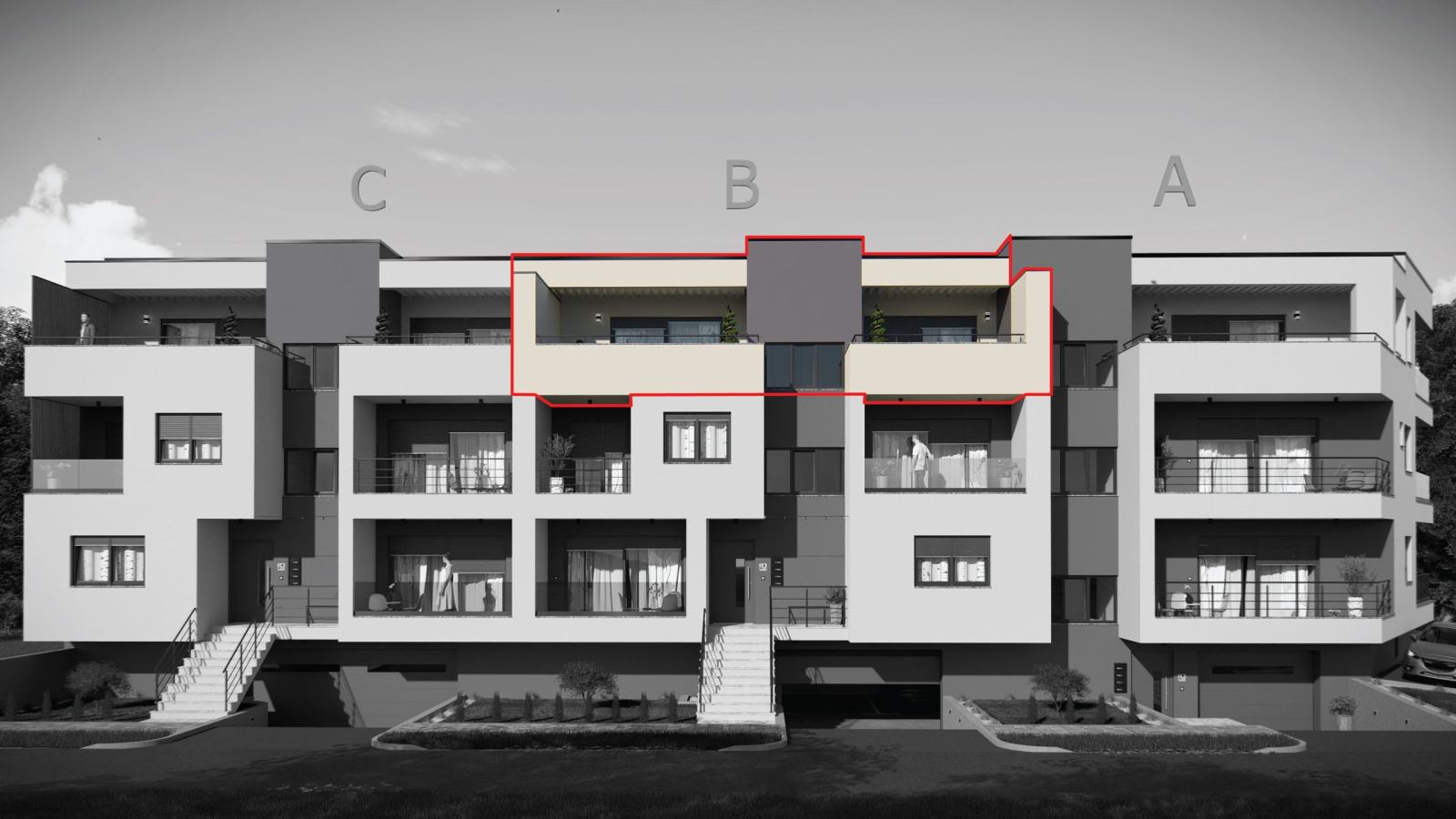 Stan: Bjelovar, 79.12 m2, novogradnja