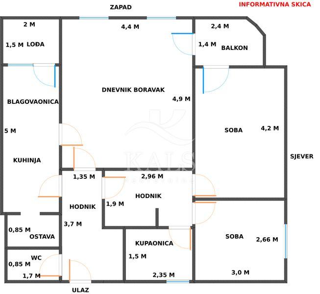 STAN, PRODAJA, ZAGREB, MAKSIMIR, RAVNICE, 73 m2, 3-SOBAN (prodaja)