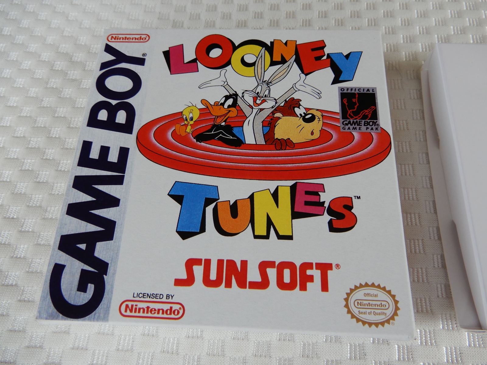 Notice LOONEY TUNES Nintendo Game Boy GB Fah (2