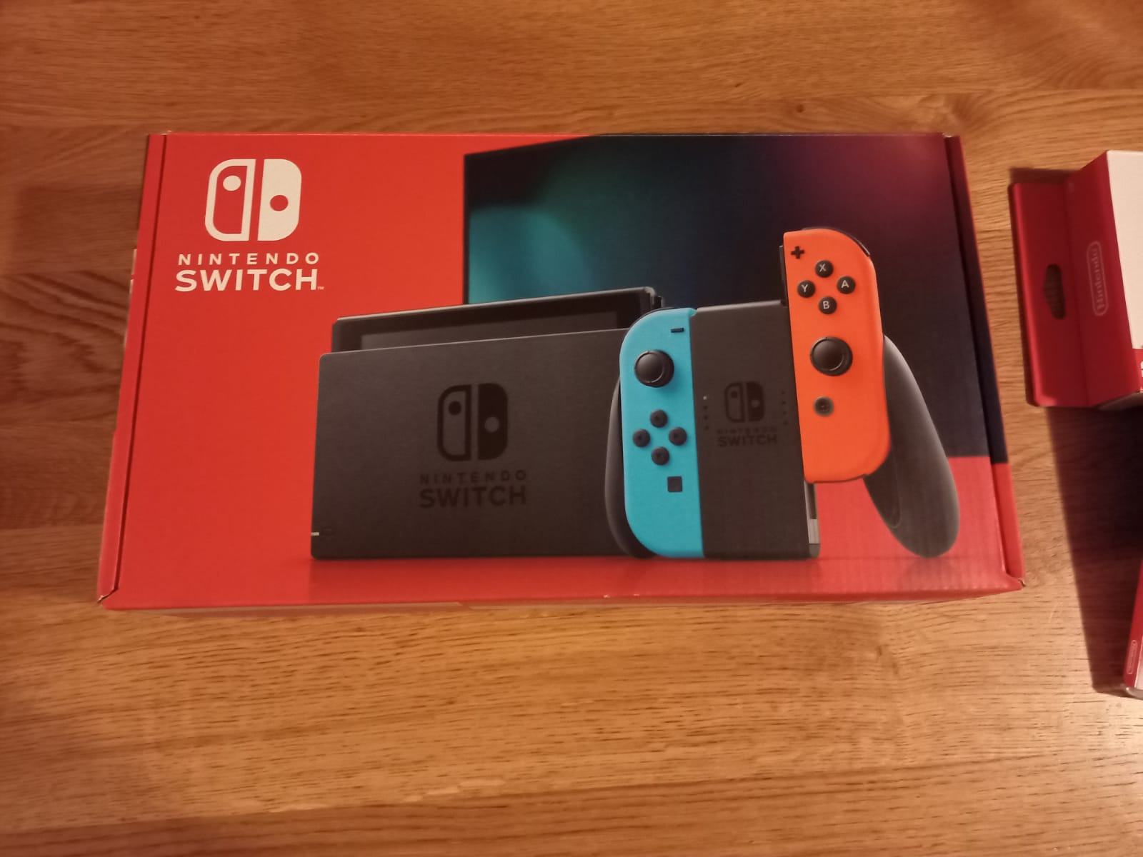 Nintendo Switch Console -Red & Blue Joy Con