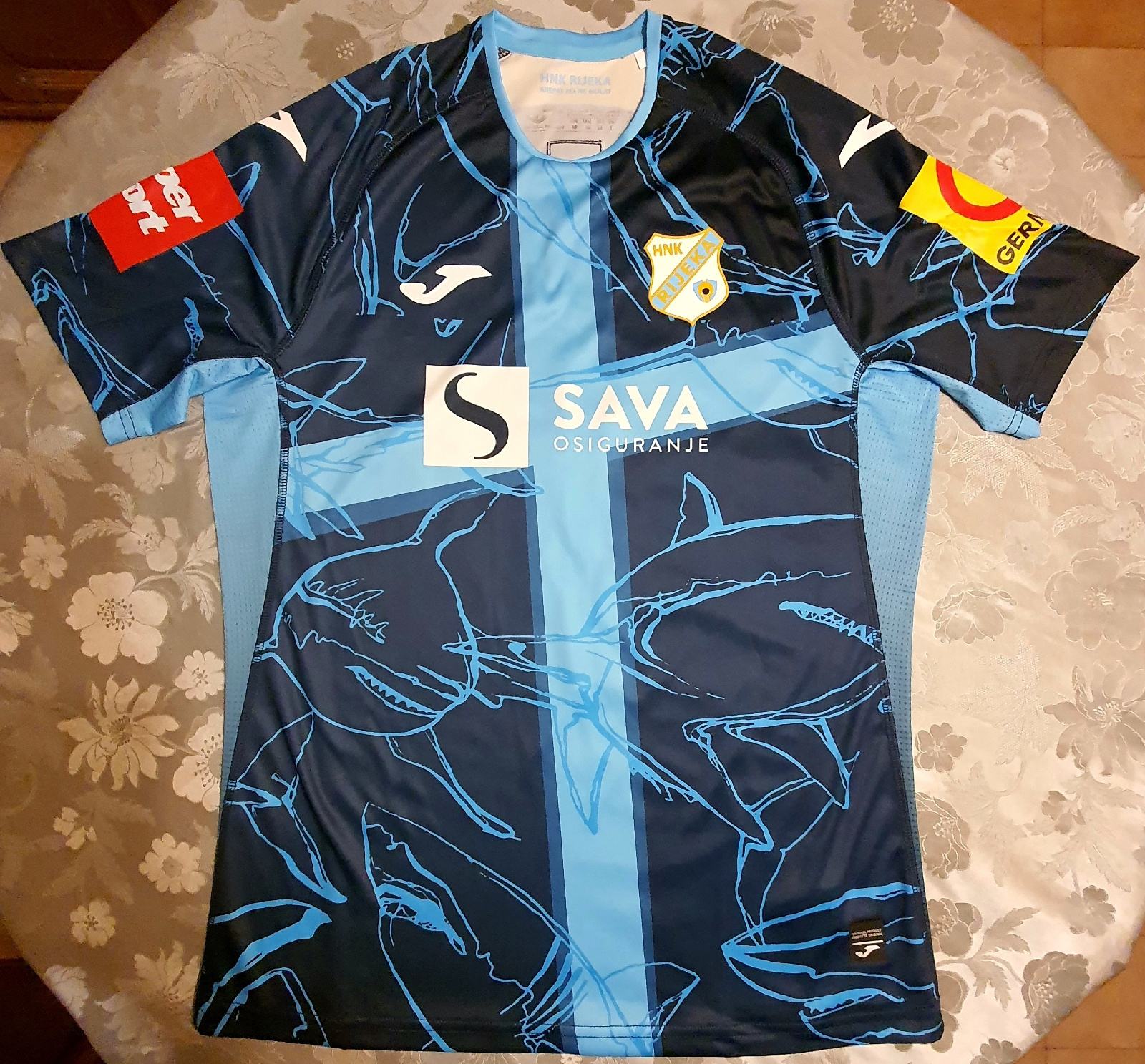 Liber Rijeka NK RIJEKA- ADRIAN LIBER MATCH WORN, DRES S UTAKMICE