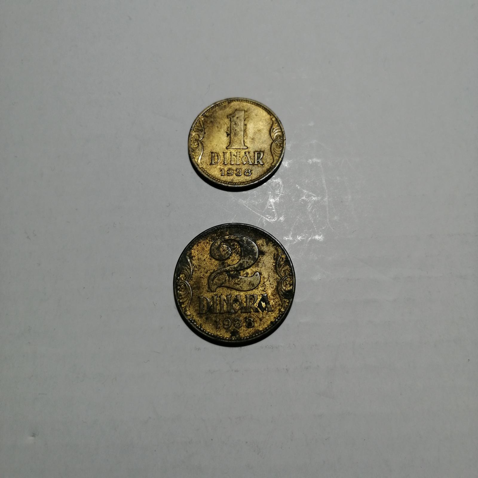 1,2,10 dinara Kraljevine Jugoslavije