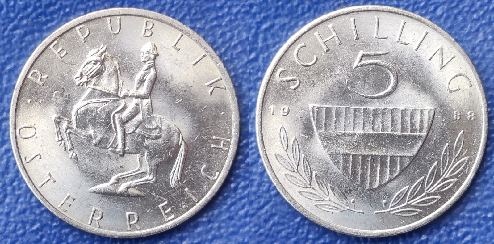 5 Schilling In Euro