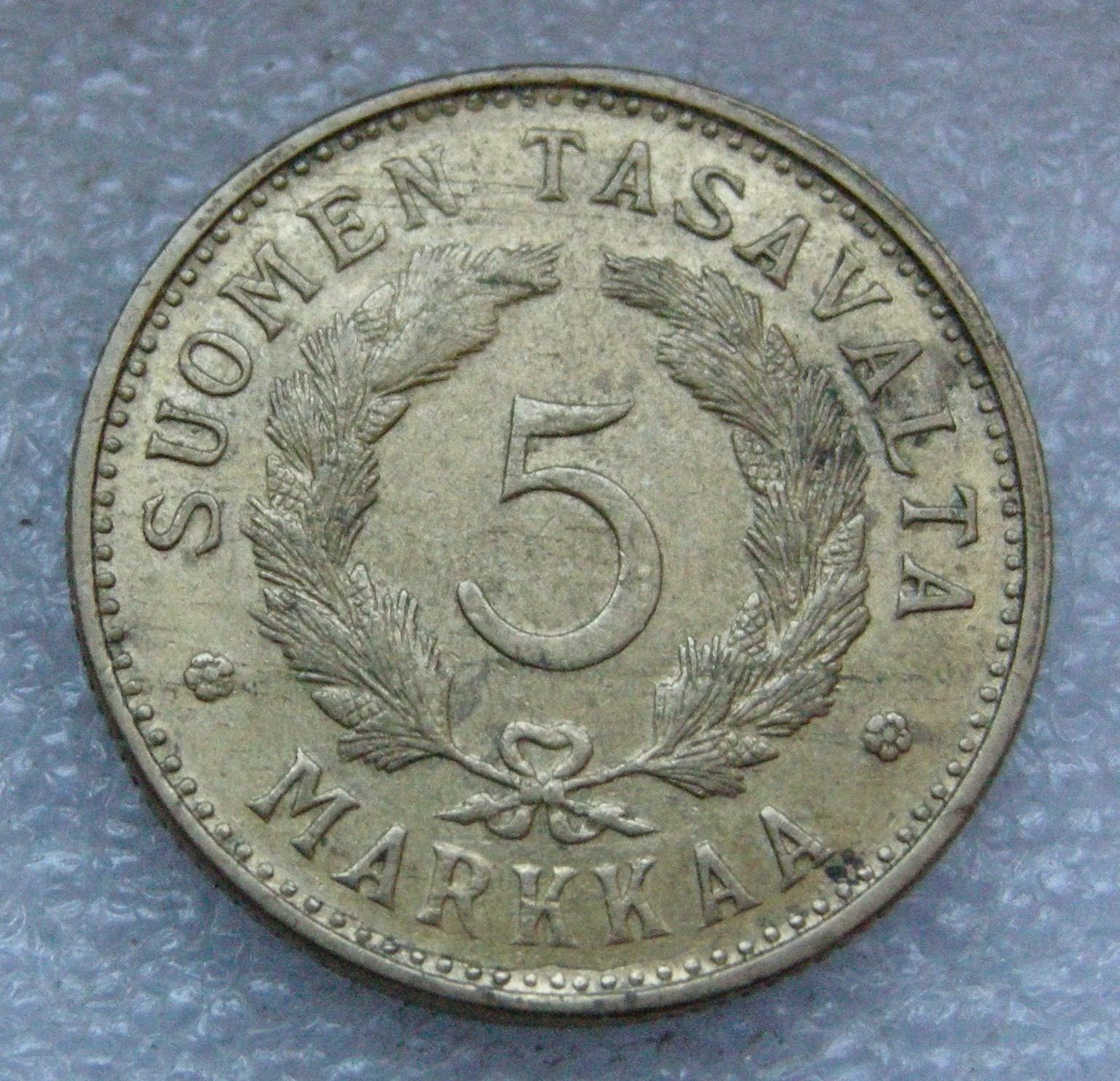 finland-5-markkaa-1952