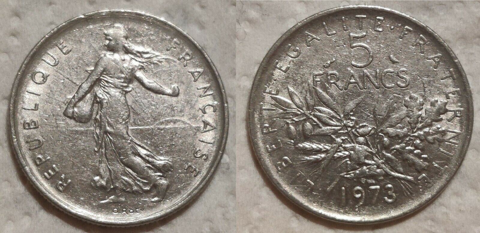 France 5 francs, 1973