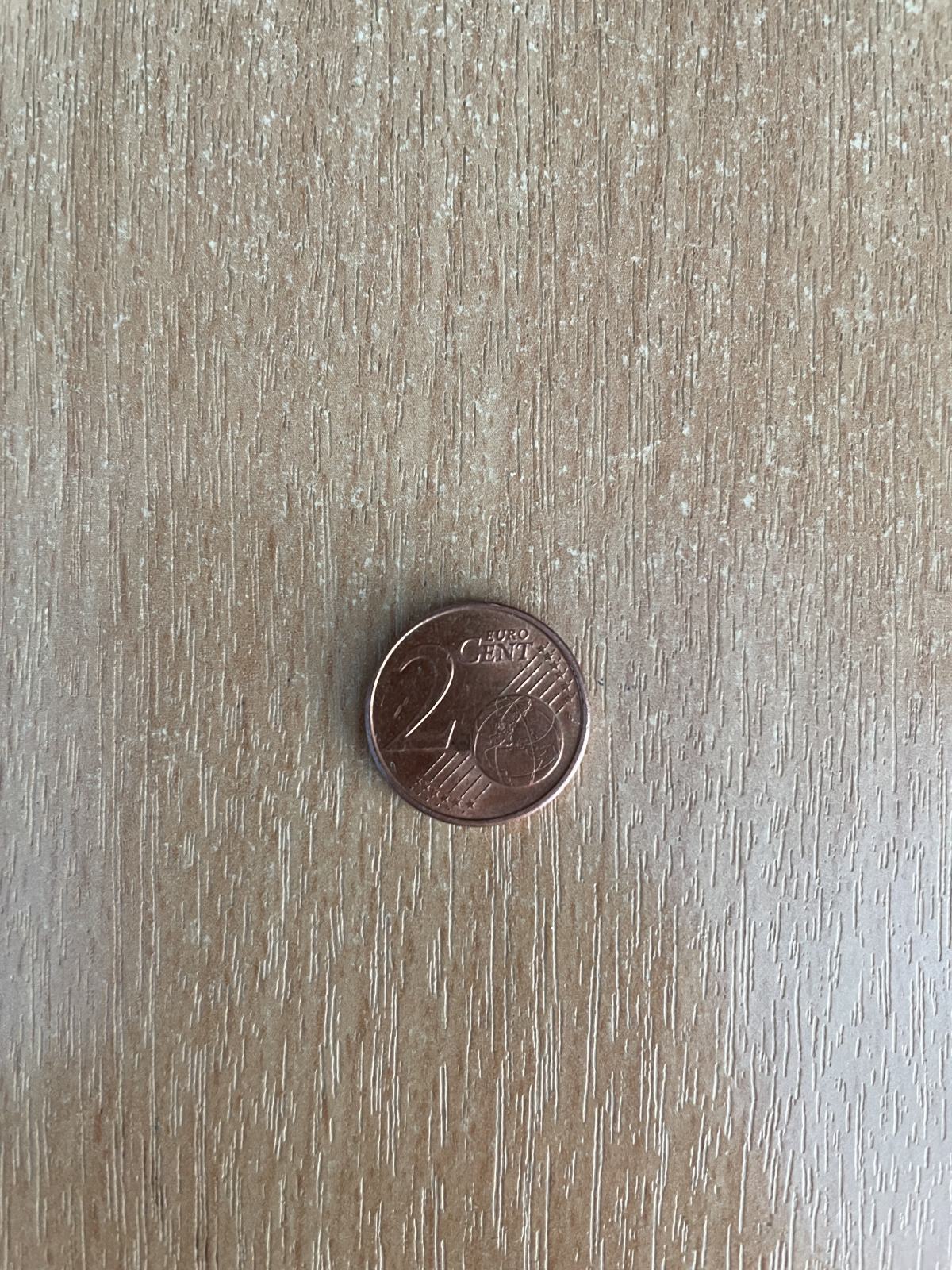 Kovanica od 2 euro centa BEATRIX KONINGIN DER NEDERLANDEN 1999 godina