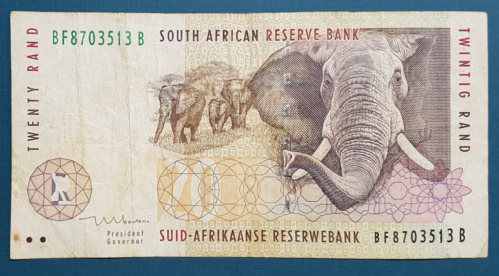 Južna Afrika, SOUTH AFRICAN, 20 RAND