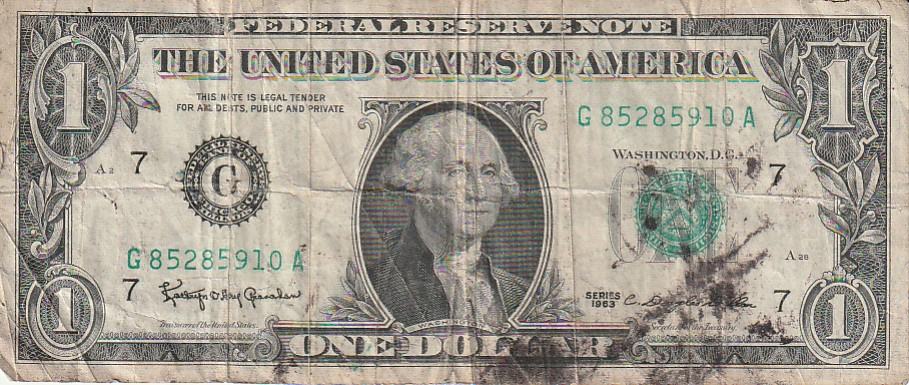 USA 1 DOLLAR 1963