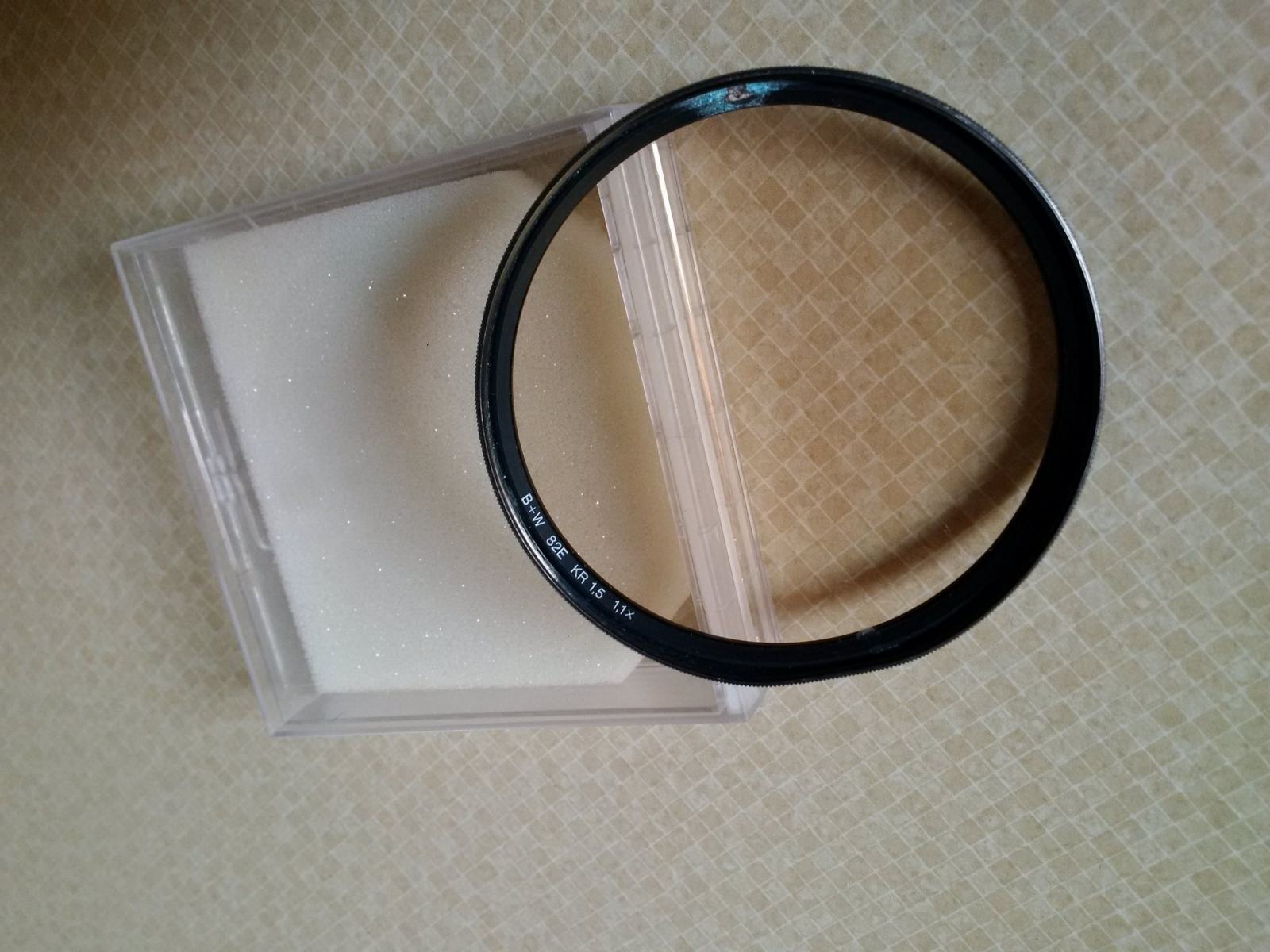 B+W 73278 filtre diamètre 58mm 58 KR-1,5 1,1x Skylight filter