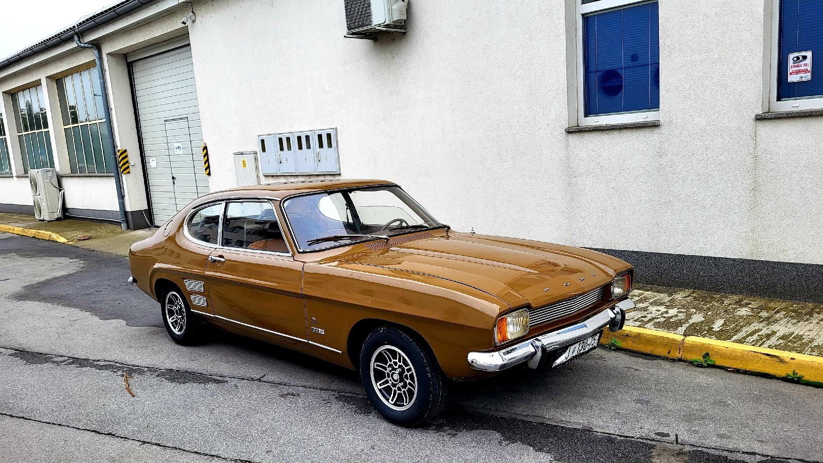 MK1 FORD CAPRI RED 1969 1600 GT XL V6 WELLY 1/24 SCALE CAR DIECAST