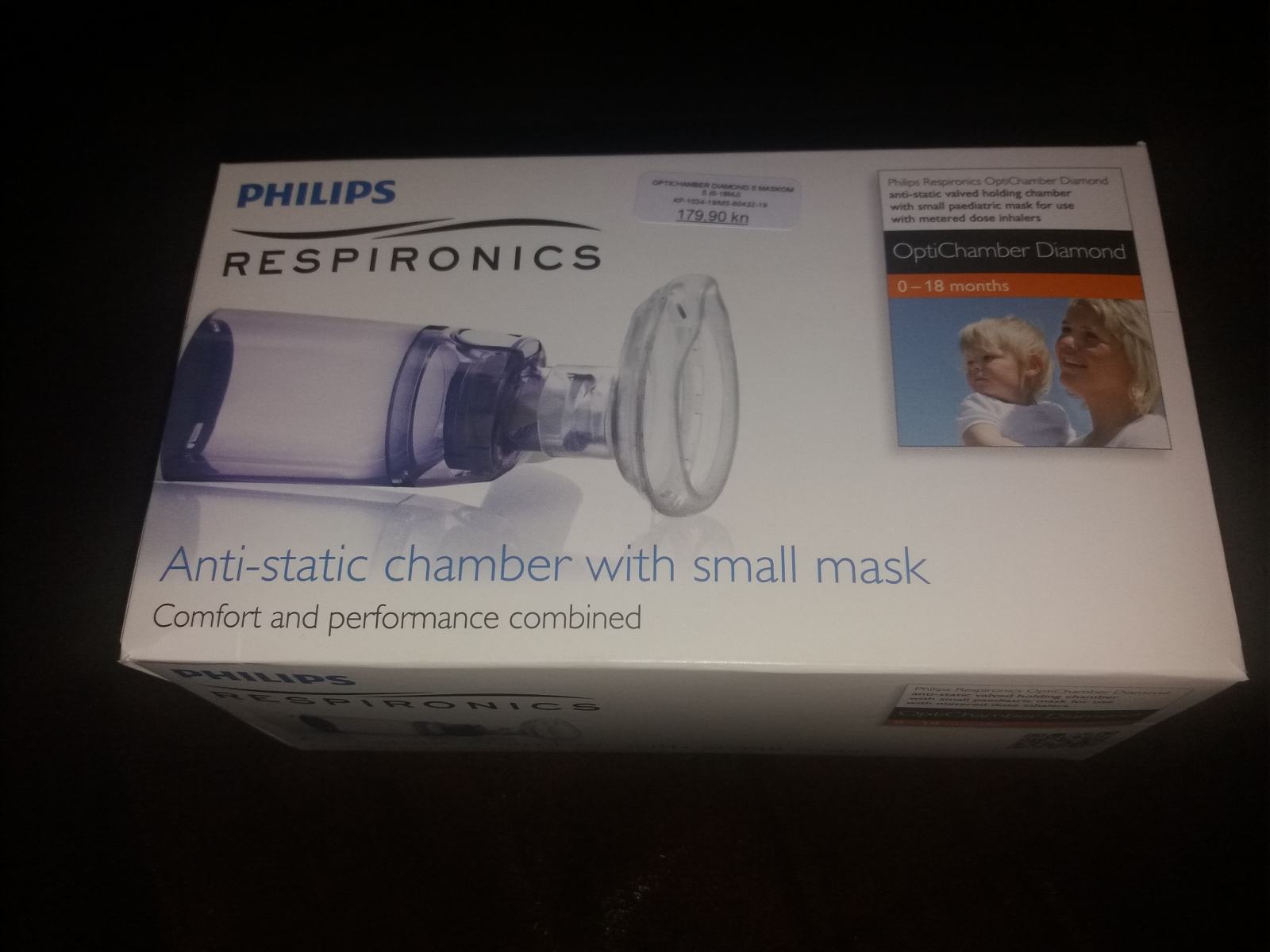 Babyhaler Philips do 18 mj
