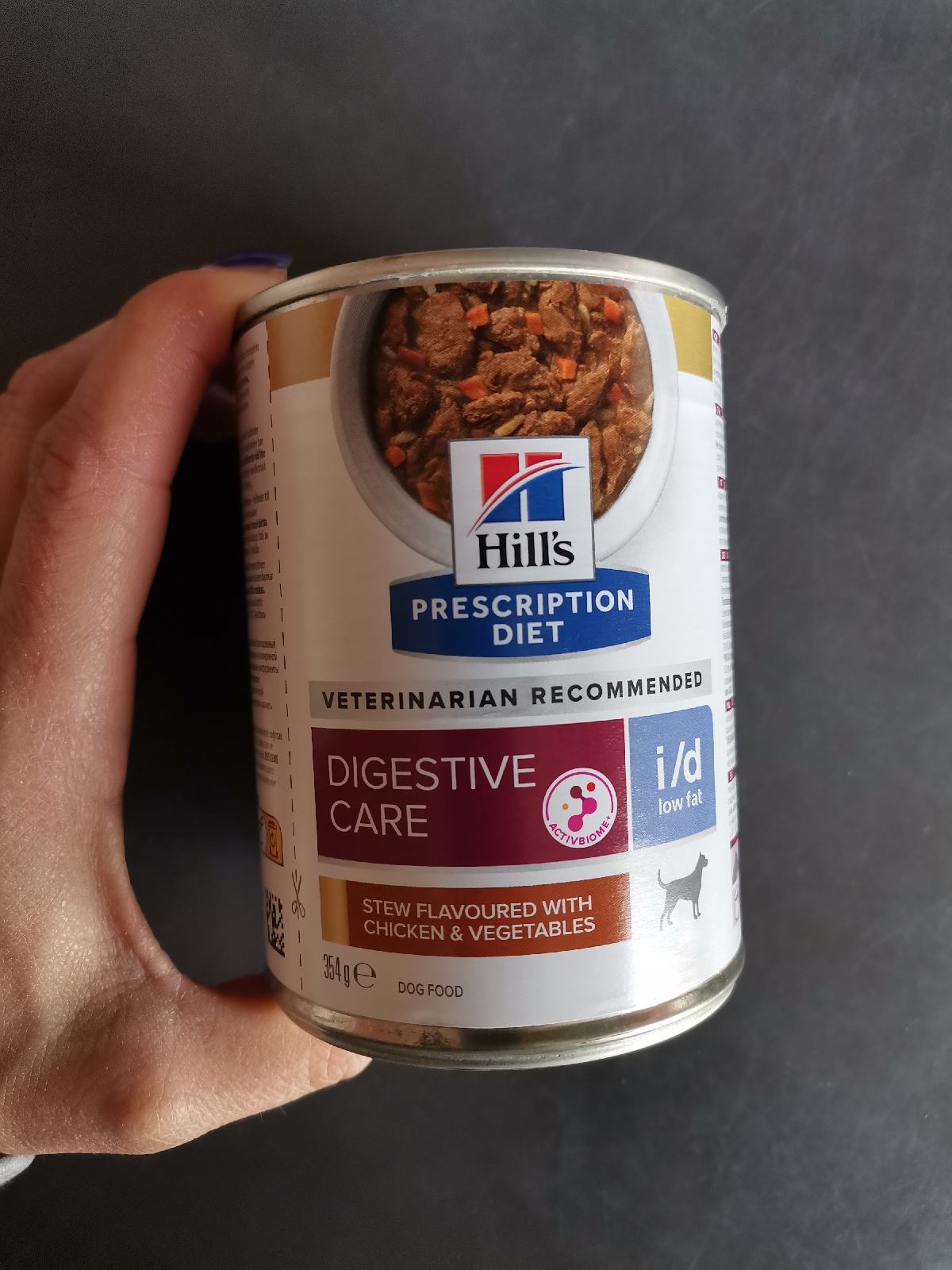 Hills Prescription Diet I/D Stew Huhn & Gemüse – 354 G, Schonkost Für Hunde Mit Verdauungsproblemen