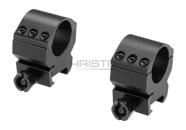 Primary Pro Rings Primary Arms 1-Inch Tactical Rings Medium BK